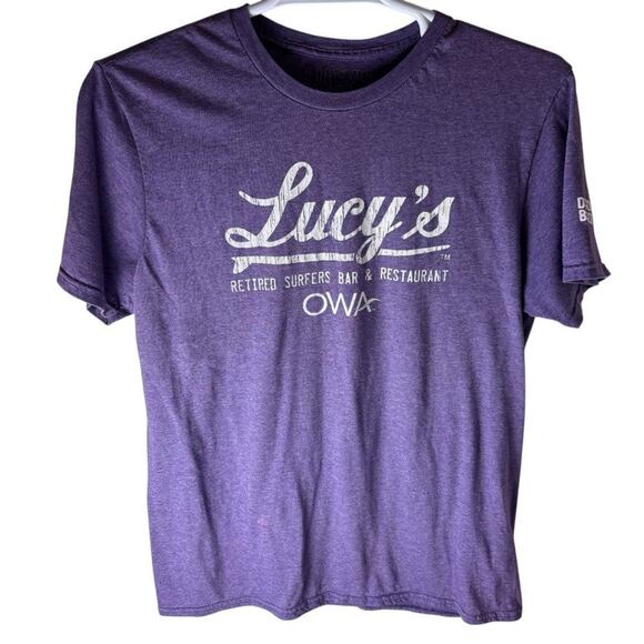 Vintage 90s Lucy’s Retired Surfers Bar & Restaurant New Orleans Shirt Large - Picture 2 of 9